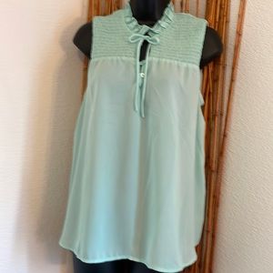 Junior XL Mint Green Blouse